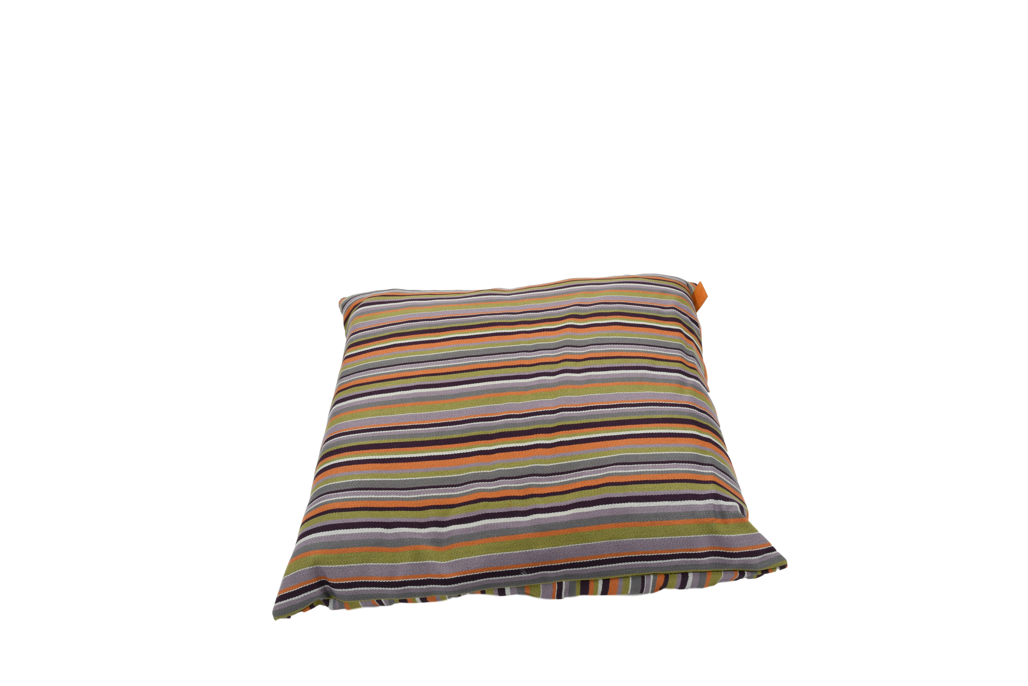 Kvadrat, Orange Obergine Gestreift