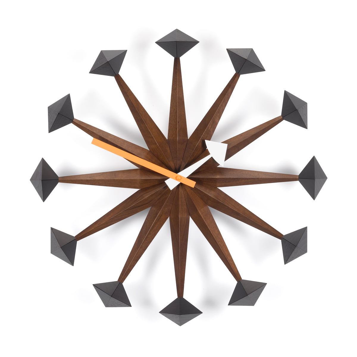 Vitra, Plygon Clock Nussbaum