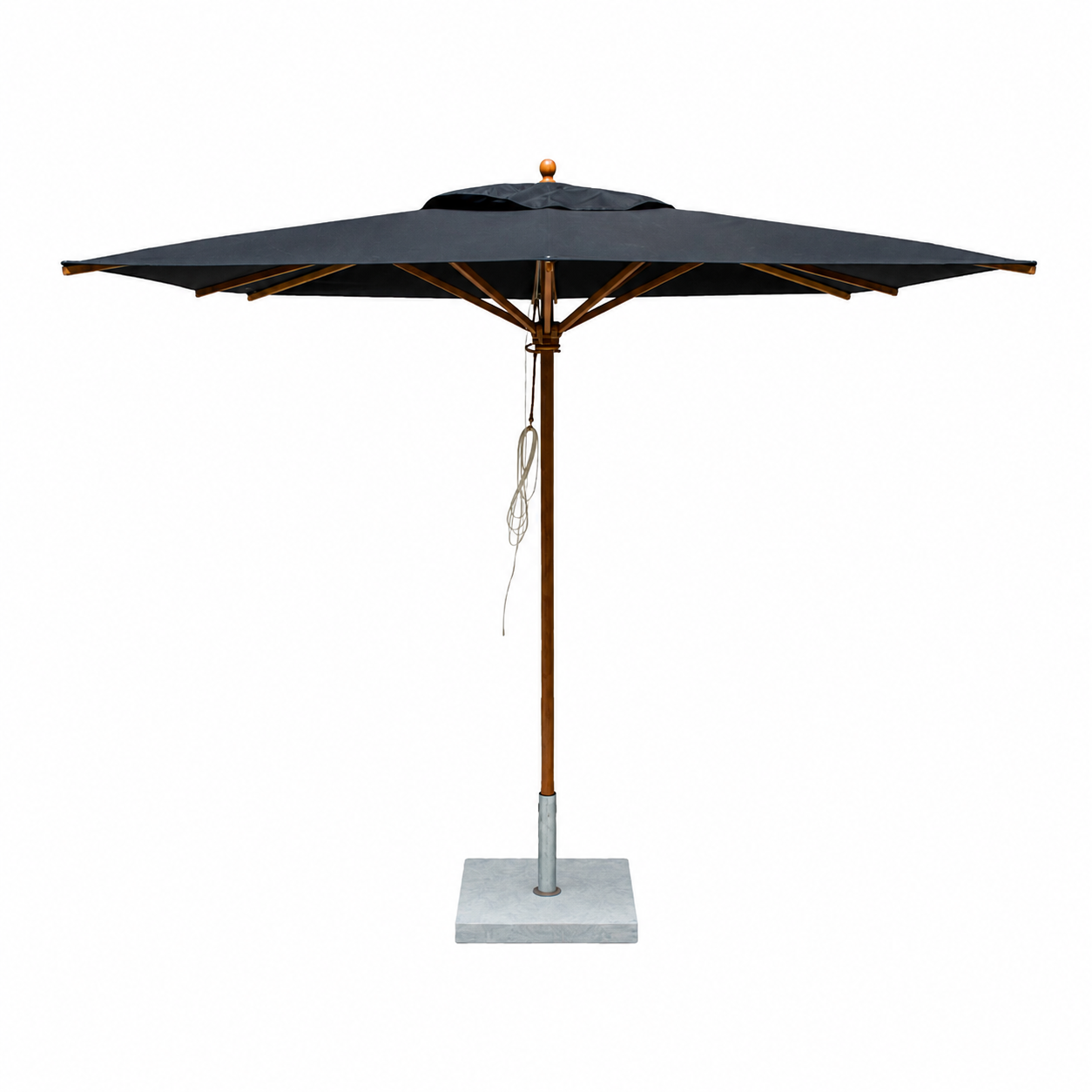 Weishäupl, Teak Schirm 300 × 300 cm