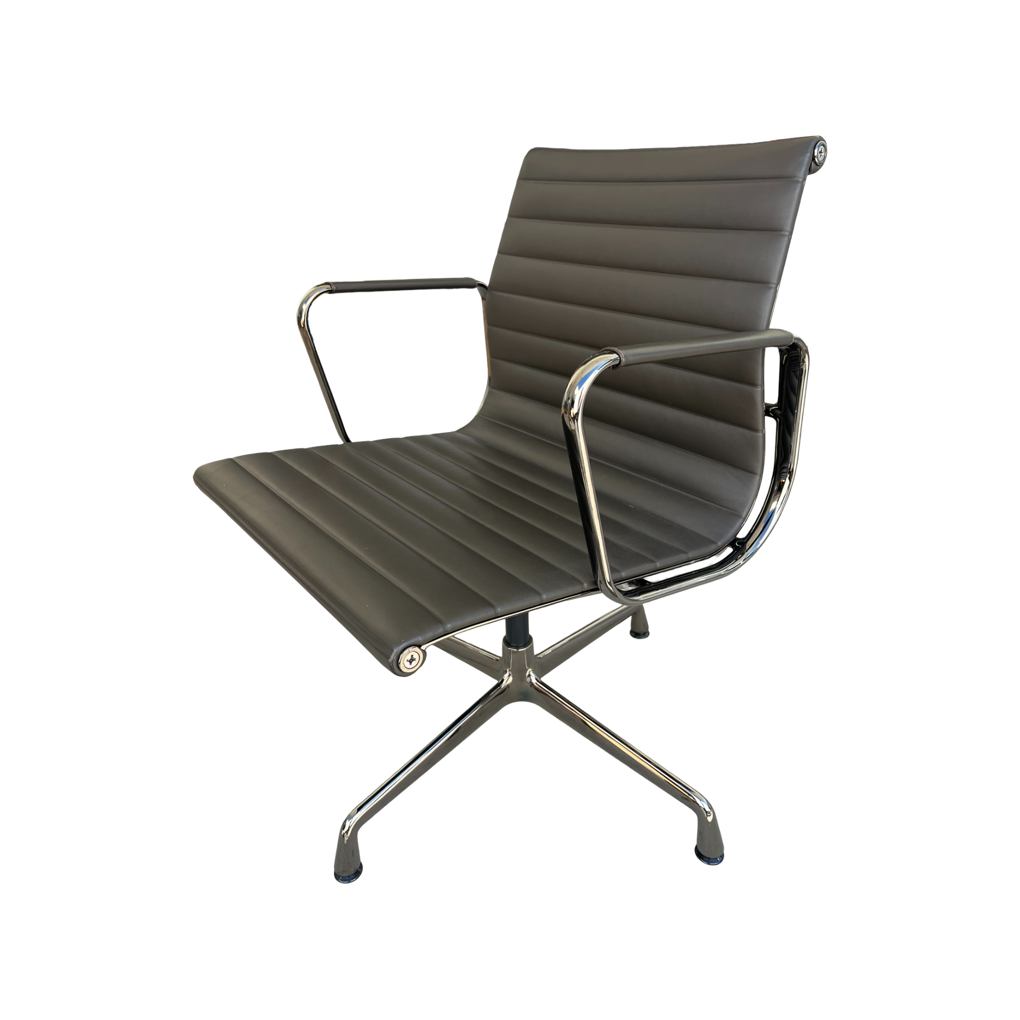 Aluminium Chair Ea 108 Dark Chrom - Vitra