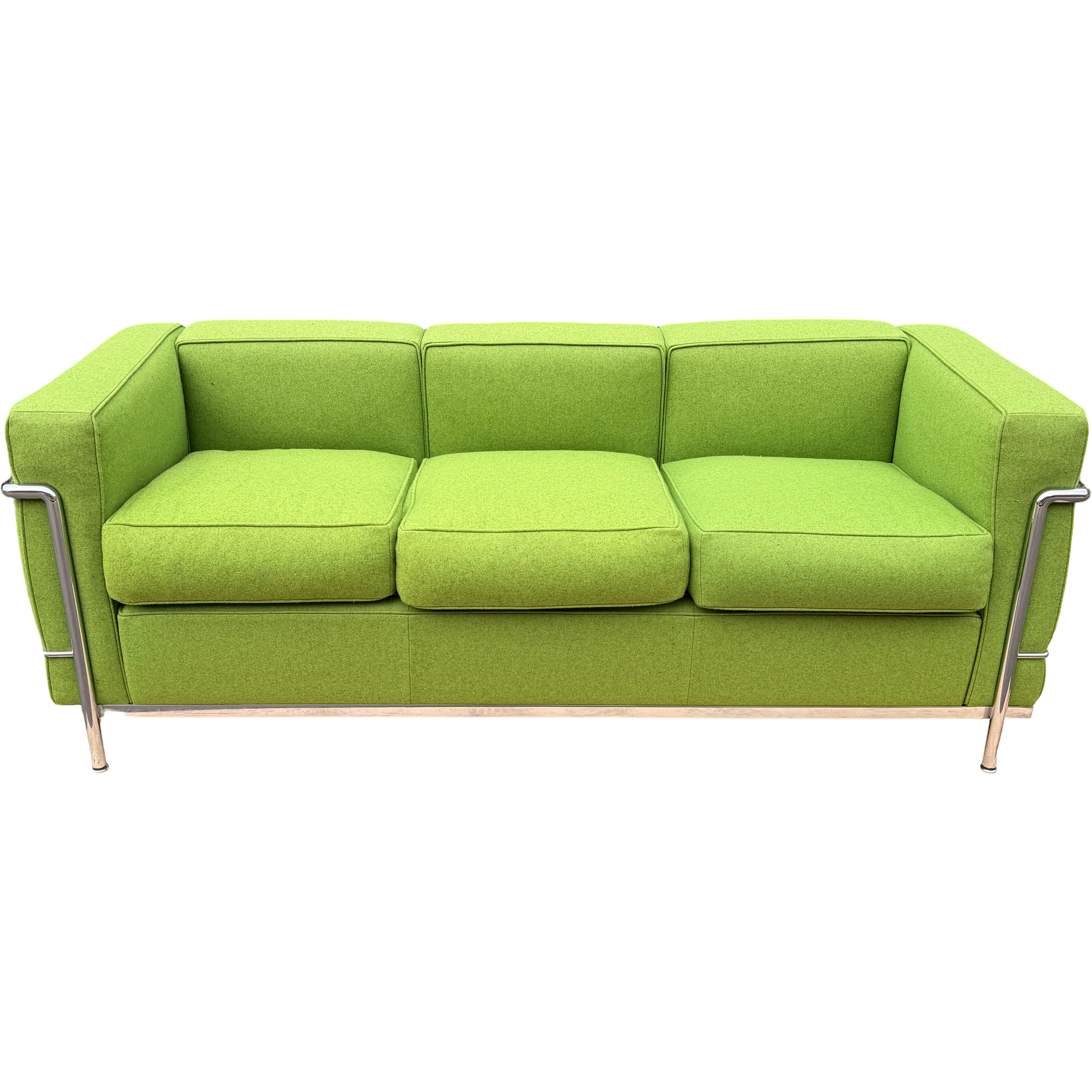 Cassina, LC2 Dreisitzer-Sofa