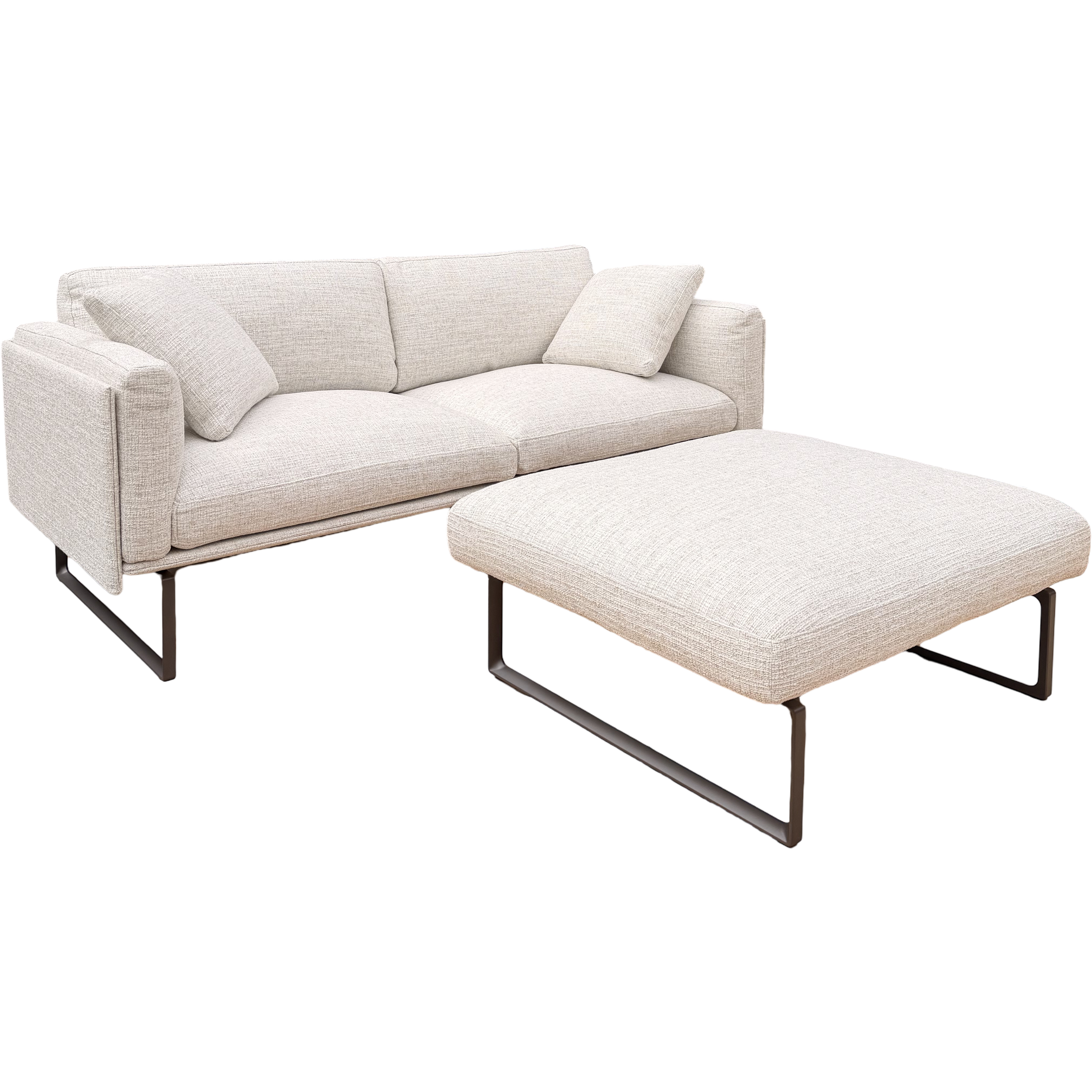 Cassina, 8 Sofa mit Pouf