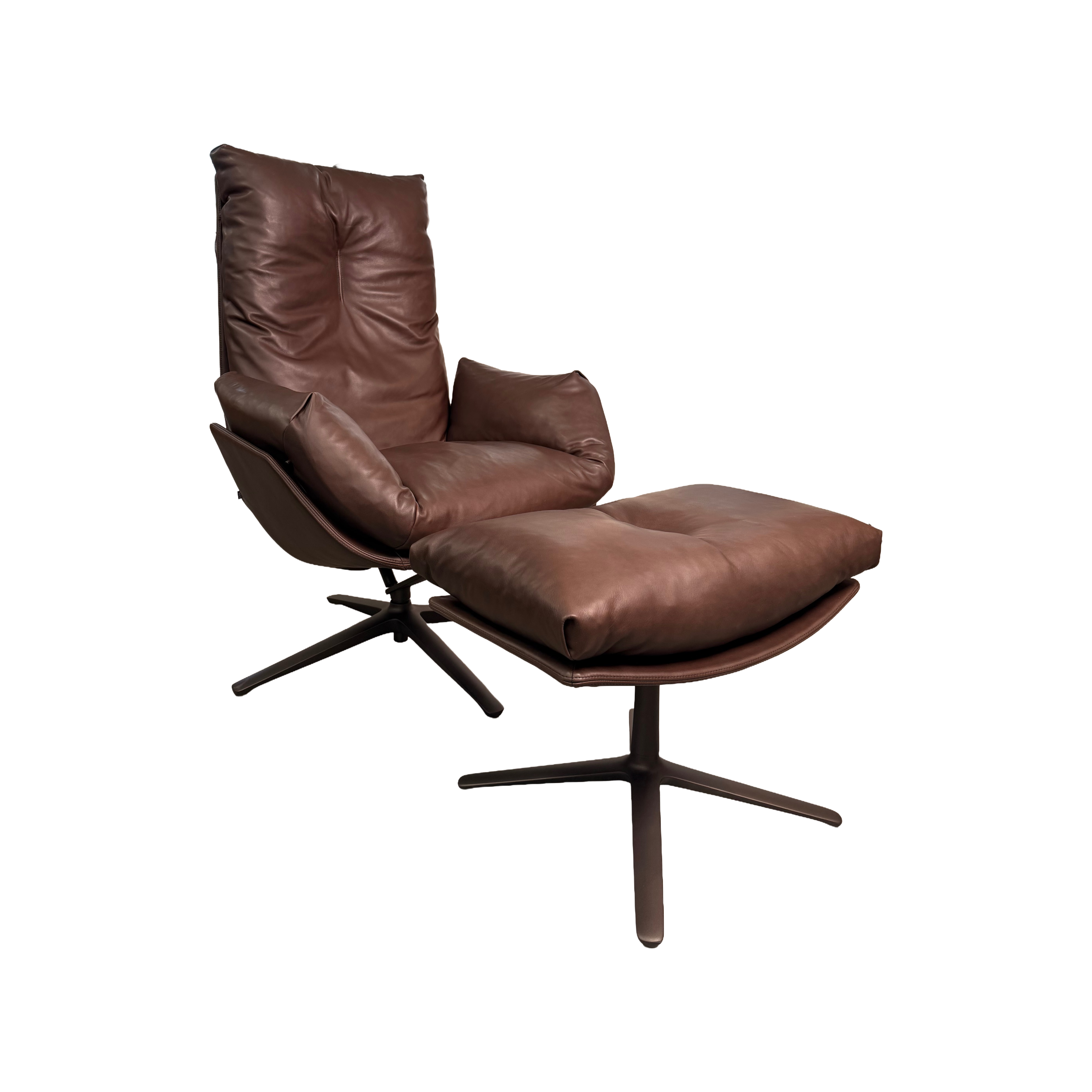 COR, Cordia Lounge Hochlehner mit Hocker