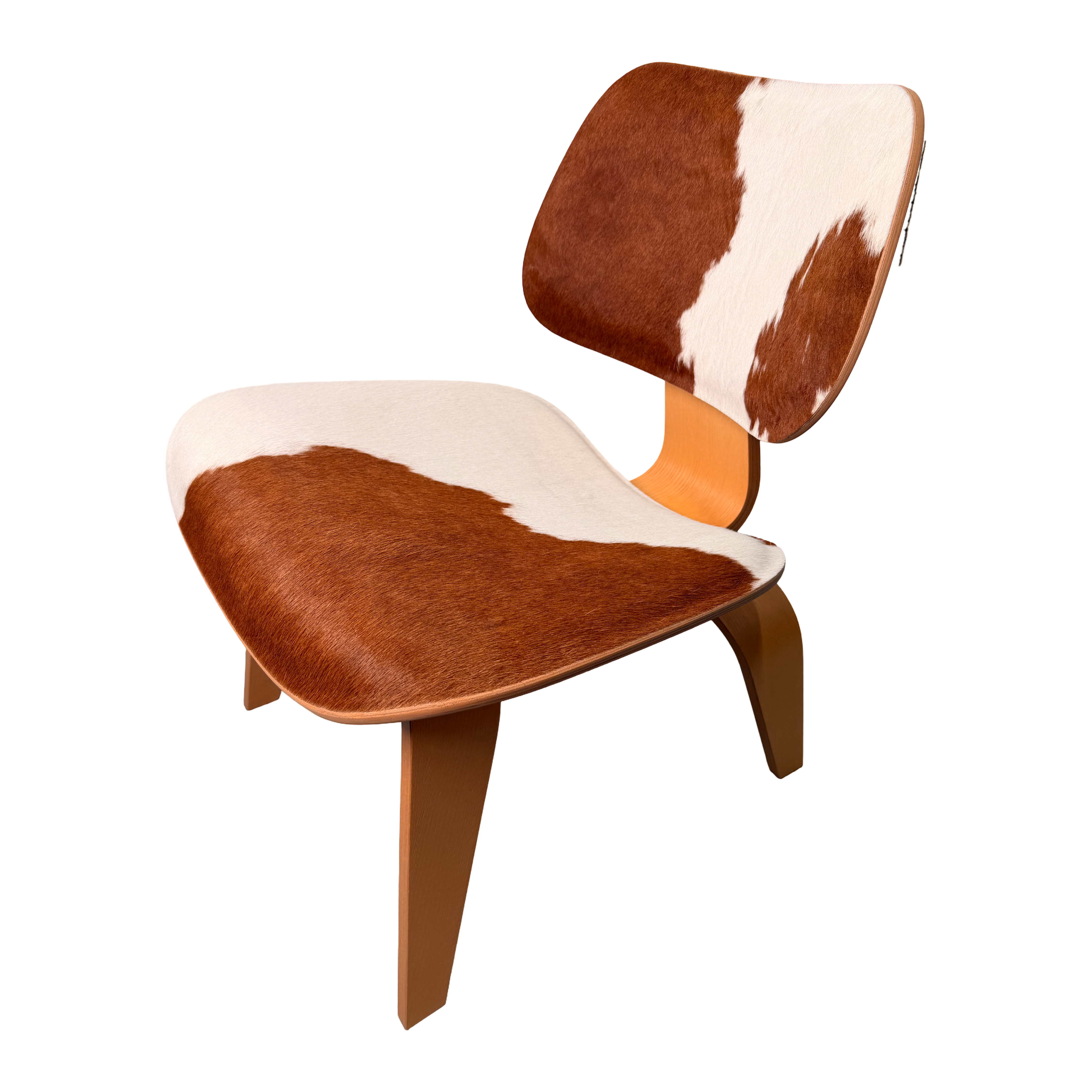 Vitra, Plywood Group LCW braun/weiß