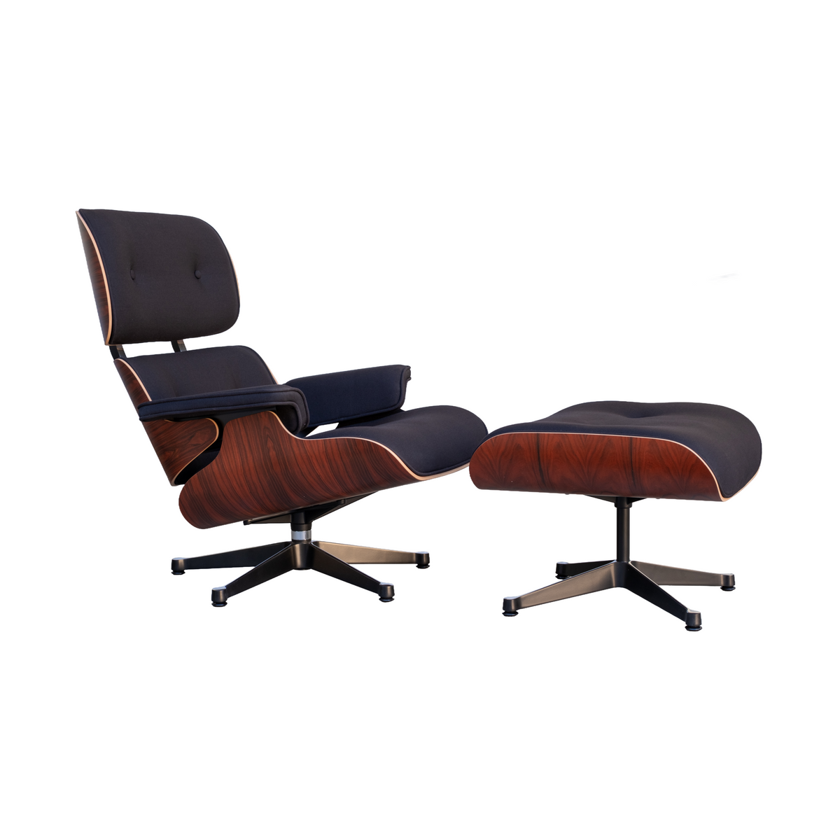 Vitra, Lounge Chair & Ottoman Stoff