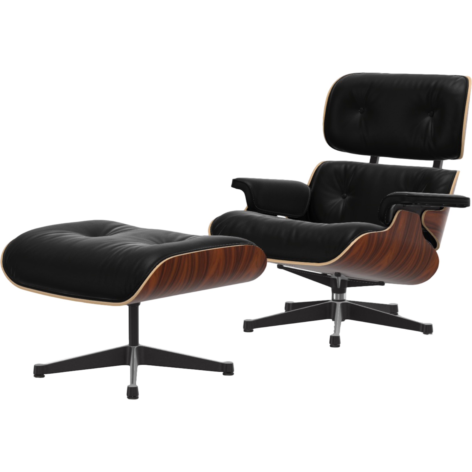 Vitra, Lounge Chair & Ottoman (Klassische Grösse)