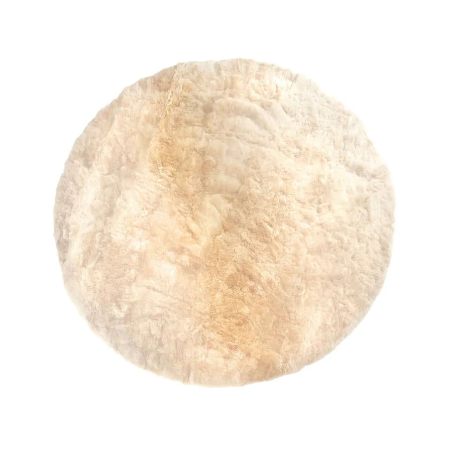 Weich, Teppich Edwin Offwhite Beige Ø150 cm