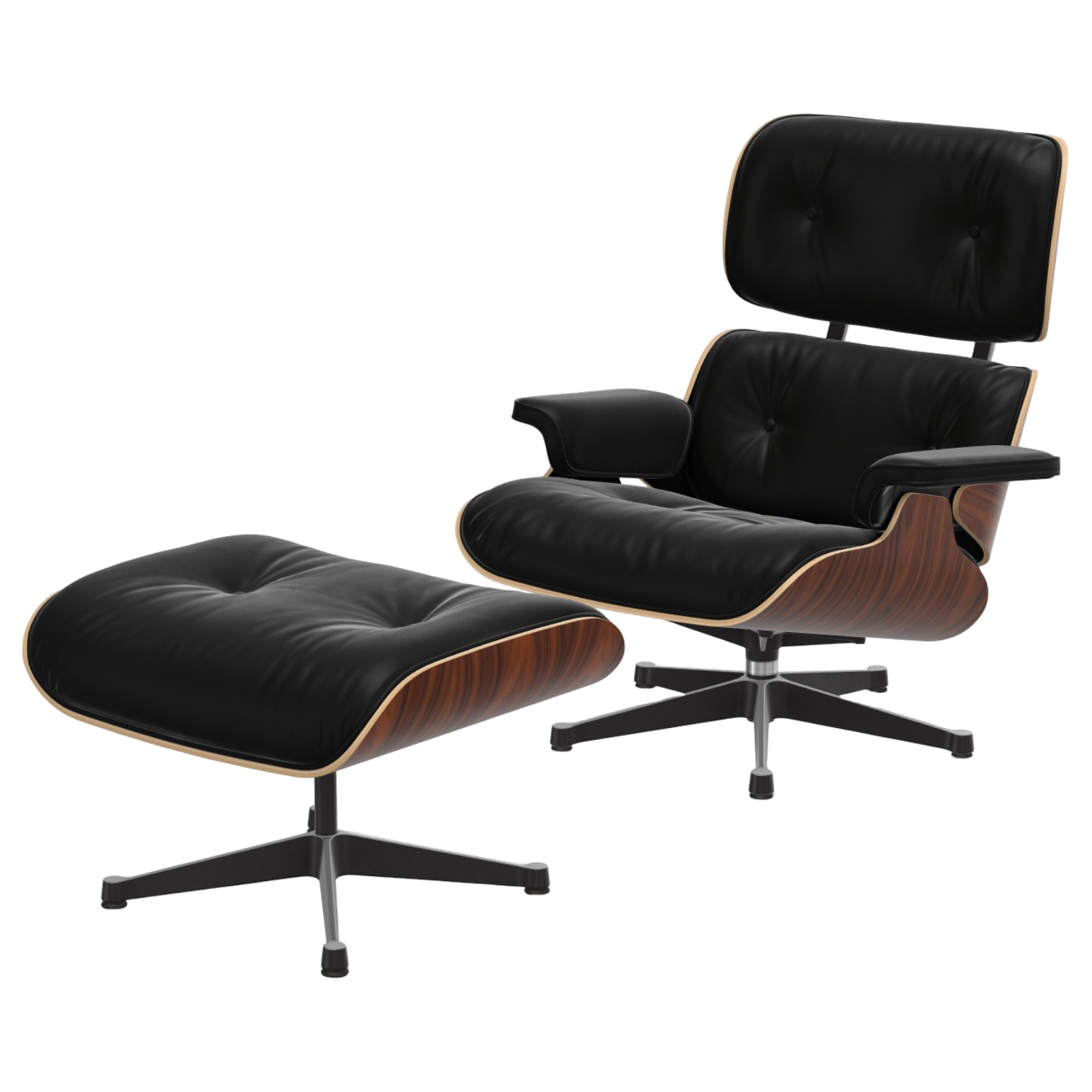Vitra, Lounge Chair & Ottoman (Neue Grösse)