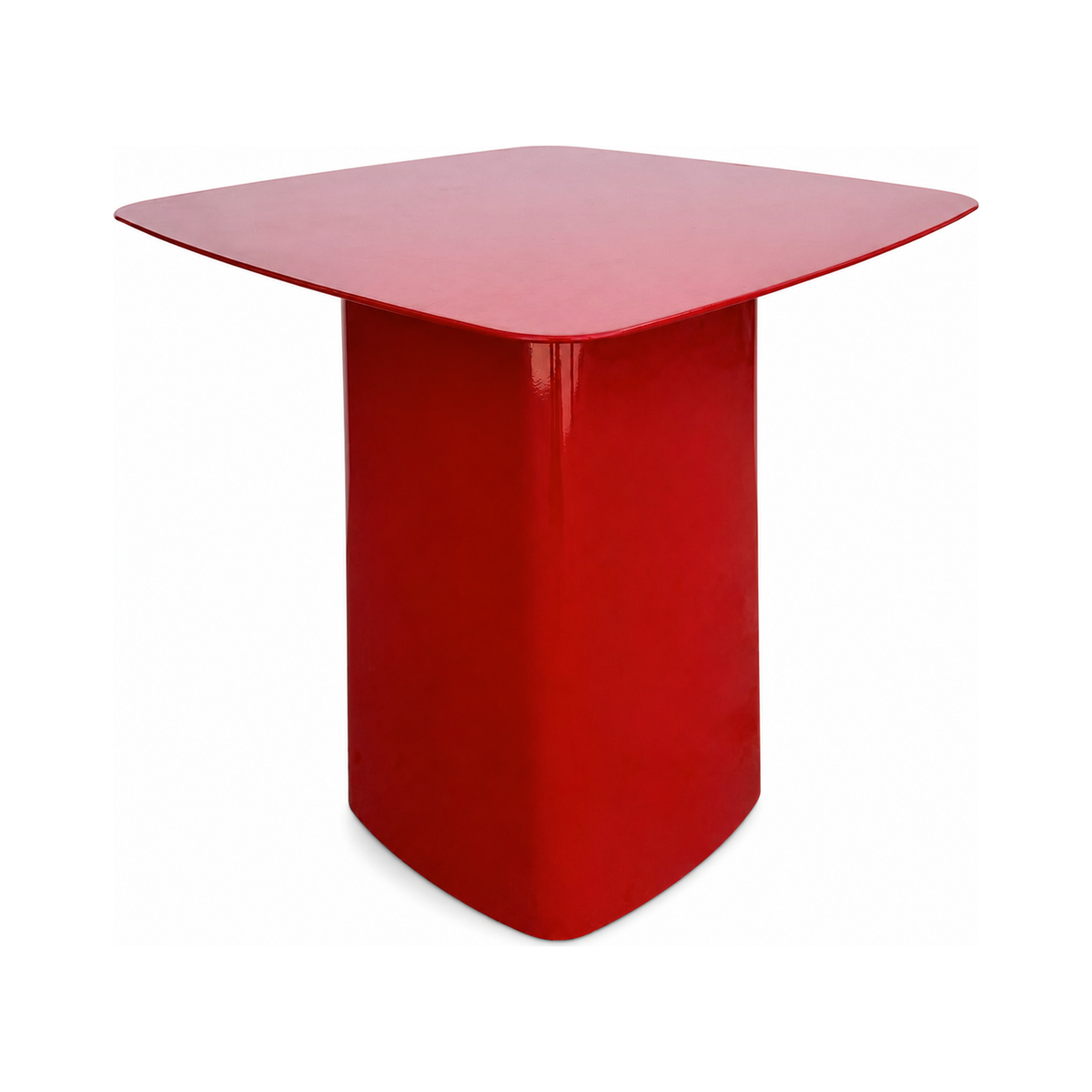 Vitra, Metal Side Table Medium in Rot