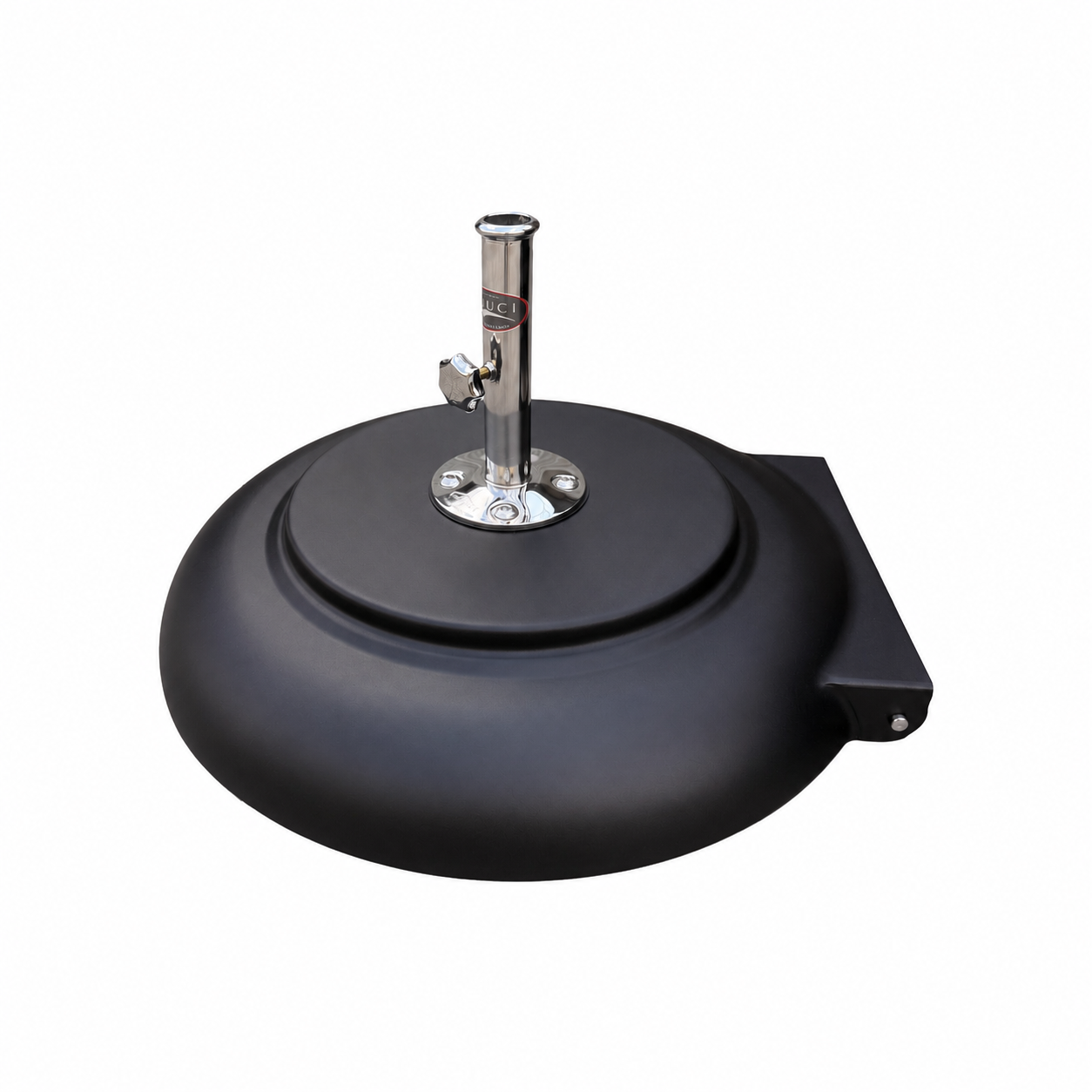 TUUCI, ALUMA-CRETE ROUND Sonnenschirmständer mit Rollen – 66 kg